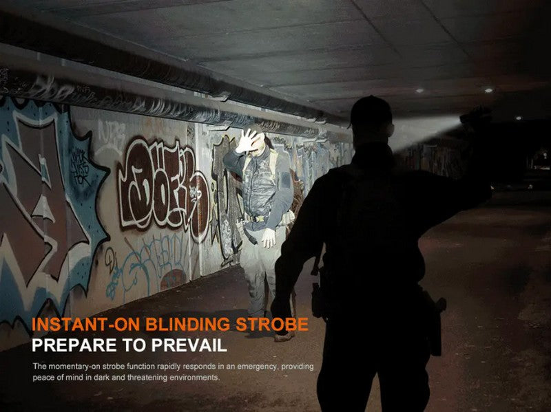 Lampe Torche Fenix TK22R - 3200 Lumens - Rechargeable interrupteur FlexiSensa  NYCTALOPE  