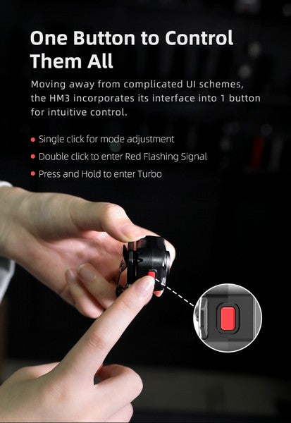 Lampe Frontale Klarus HM3 - 670 Lumens - Lumière rouge - rechargeable - Ultra légère  NYCTALOPE  