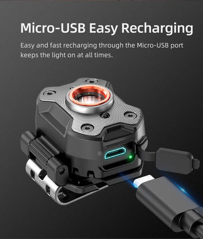 Lampe Frontale Klarus HM3 - 670 Lumens - Lumière rouge - rechargeable - Ultra légère  NYCTALOPE  