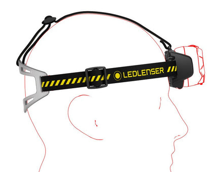 Lampe Frontale Ledlenser HF8R Work - 1600 Lumens - Rechargeable  NYCTALOPE  