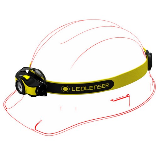 Lampe Frontale Ledlenser IH5R - 400 Lumens  NYCTALOPE  