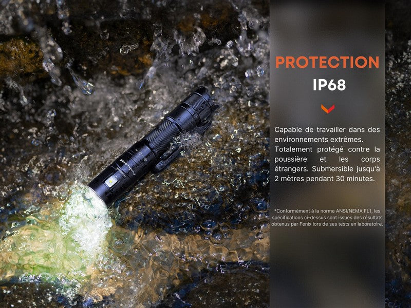 Lampe Torche Fenix LD12R - 600 Lumens - rechargeable  NYCTALOPE  