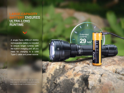 Lampe Torche Fenix HT32 – 2500 Lumens - Longue portée  NYCTALOPE  