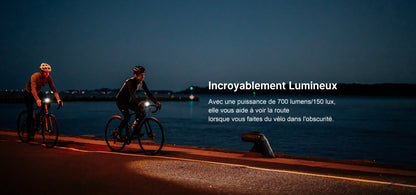 Lampe Vélo Olight Ray 150 STVZO - 700 Lumens 150 Lux  NYCTALOPE  