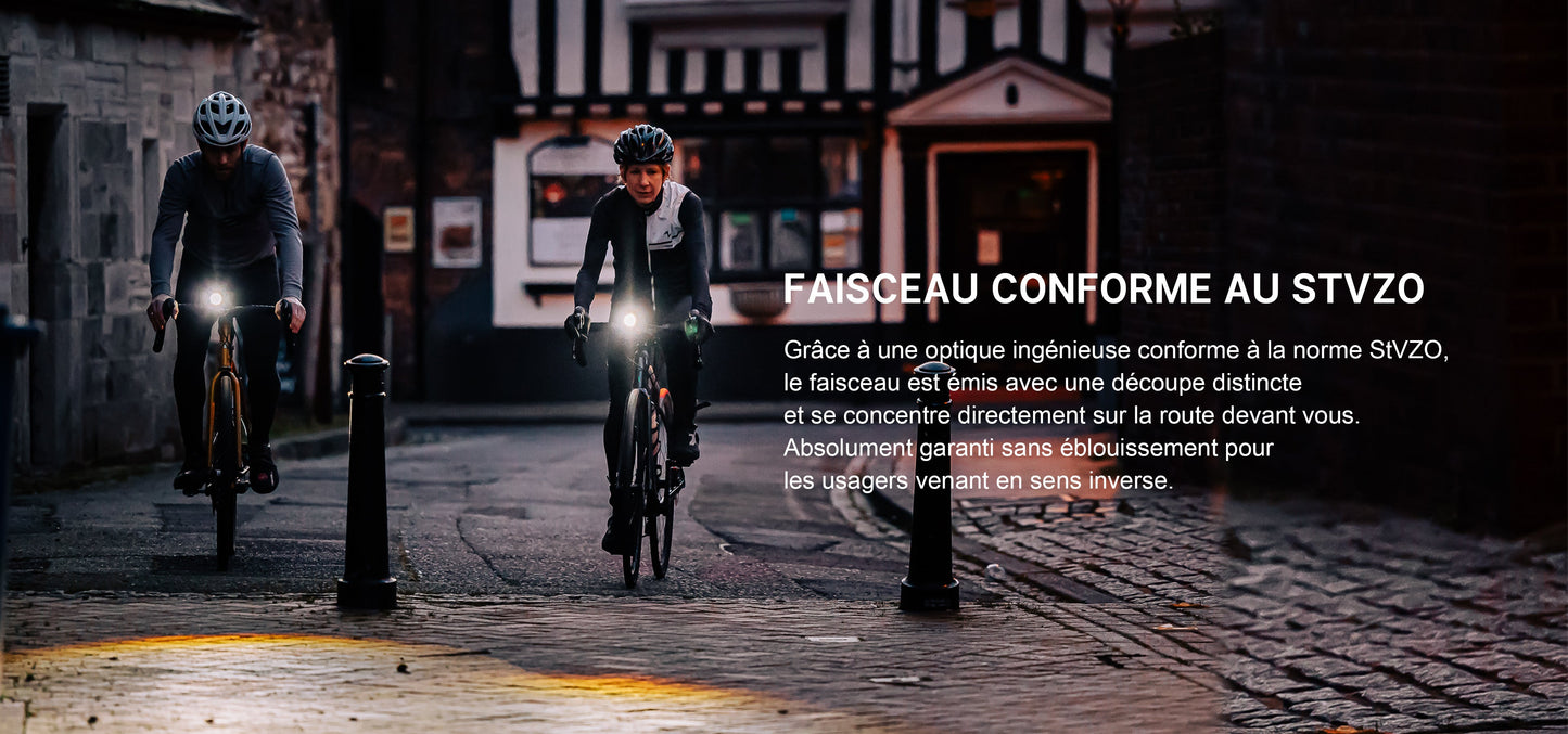 Lampe Vélo Olight Ray 150 STVZO - 700 Lumens 150 Lux  NYCTALOPE  