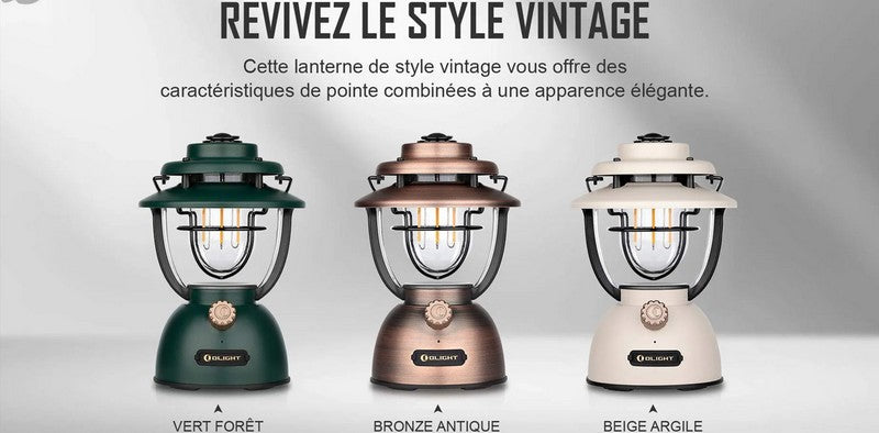 Olight Olantern Classic 2 Pro - Lanterne classic rechargeable pour bivouac  NYCTALOPE  