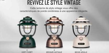 Olight Olantern Classic 2 Pro - Lanterne classic rechargeable pour bivouac  NYCTALOPE  