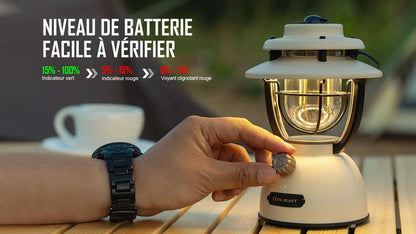 Olight Olantern Classic 2 Pro - Lanterne classic rechargeable pour bivouac  NYCTALOPE  