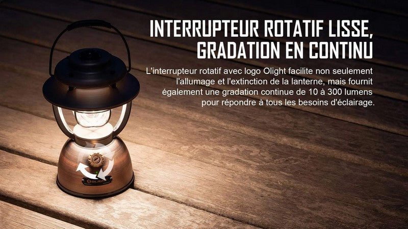 Olight Olantern Classic 2 Pro - Lanterne classic rechargeable pour bivouac  NYCTALOPE  