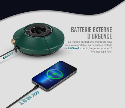 Olight Haloop - Lanterne parasol rechargeable pour camping  NYCTALOPE  