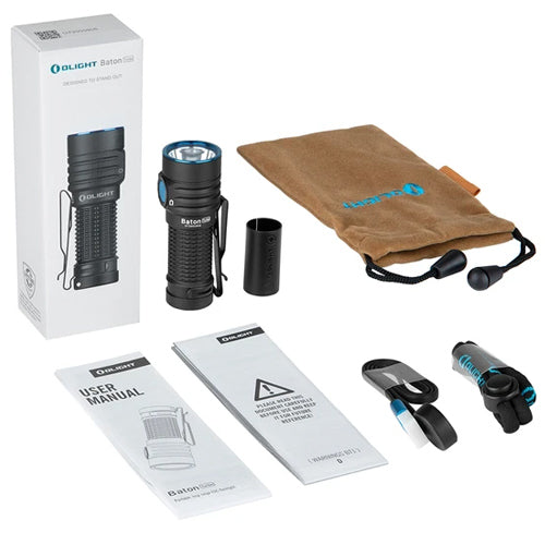 Lampe Torche Olight Baton Turbo - 1000 Lumens rechargeable  NYCTALOPE  
