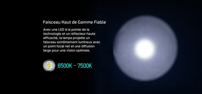 Lampe Torche Olight Baton Turbo - 1000 Lumens rechargeable  NYCTALOPE  