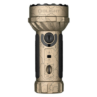 Lampe Torche Olight MARAUDER Mini TERRAIN DESERTIQUE - 7000 Lumens - Rechargeable - NYCTALOPE