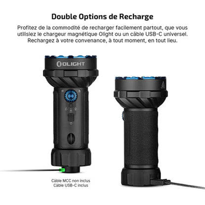 Lampe Torche Olight MARAUDER Mini 2 – 10000 Lumens rechargeable  NYCTALOPE  