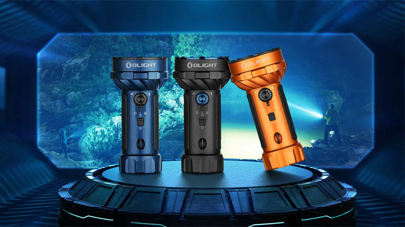 Lampe Torche Olight MARAUDER Mini 2 – 10000 Lumens rechargeable  NYCTALOPE  