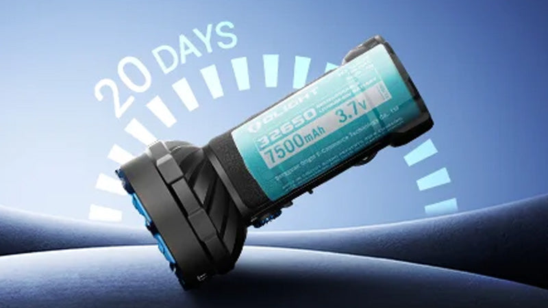 Lampe Torche Olight MARAUDER Mini 2 – 10000 Lumens rechargeable  NYCTALOPE  