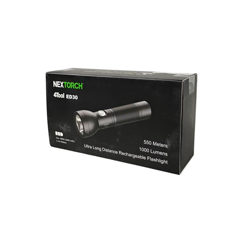 Nextorch ED30 - Lampe torche rechargeable USB-C 1000 lumens