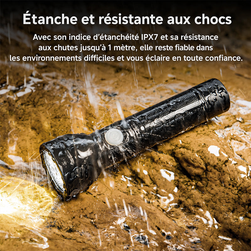 Nextorch ED30 - Lampe torche rechargeable USB-C 1000 lumens