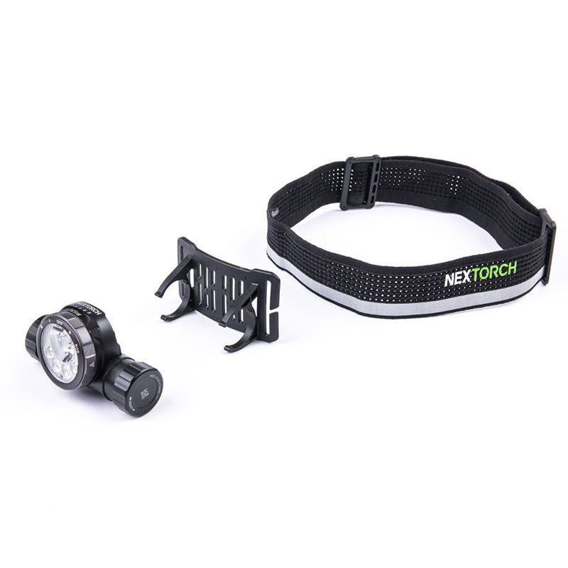 Nextorch hiStar - Lampe frontale rechargeable 2300 lumens lumière blanche et rouge