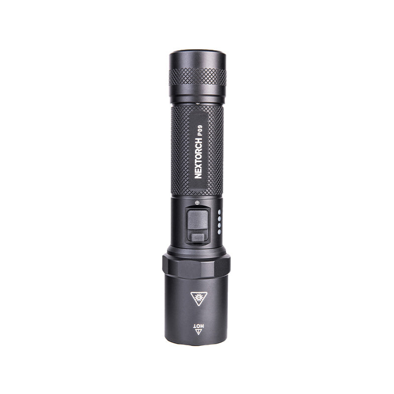 Nextorch P09 - Lampe tactique 2000 lumens 4 sources blanc, UV, rouge et bleu
