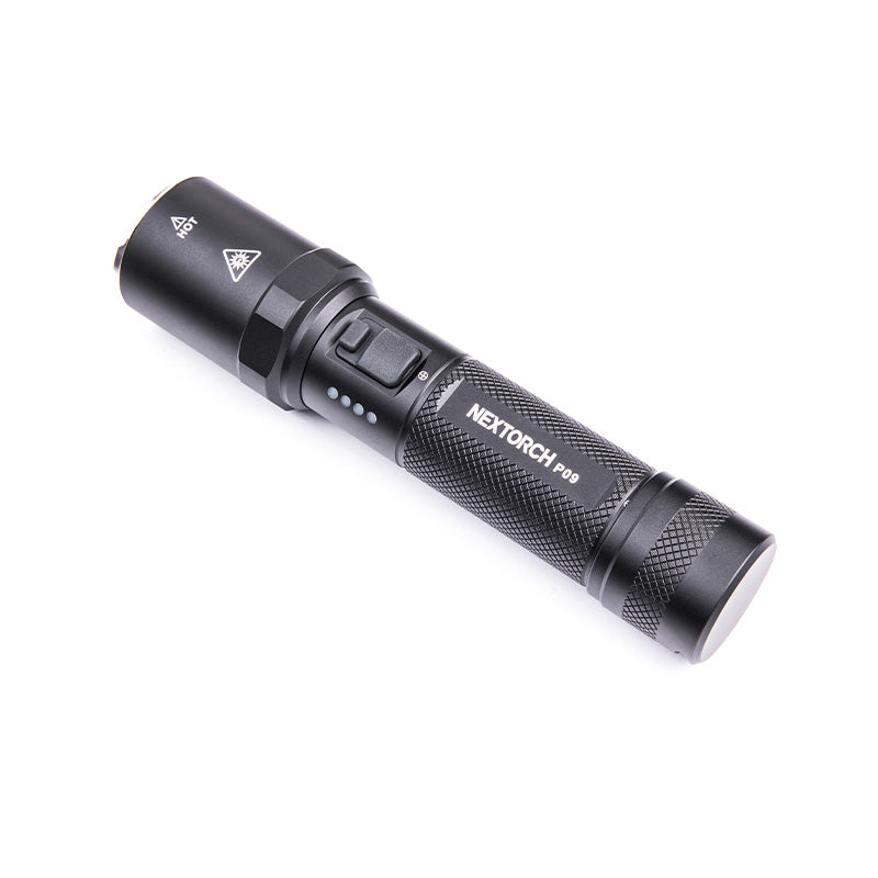 Nextorch P09 - Lampe tactique 2000 lumens 4 sources blanc, UV, rouge et bleu