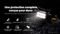 Nitecore HC65 MCT - Lampe frontale rechargeable 2000 lumens à trois températures de couleur