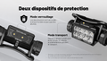 Nitecore HC65 MCT - Lampe frontale rechargeable 2000 lumens à trois températures de couleur