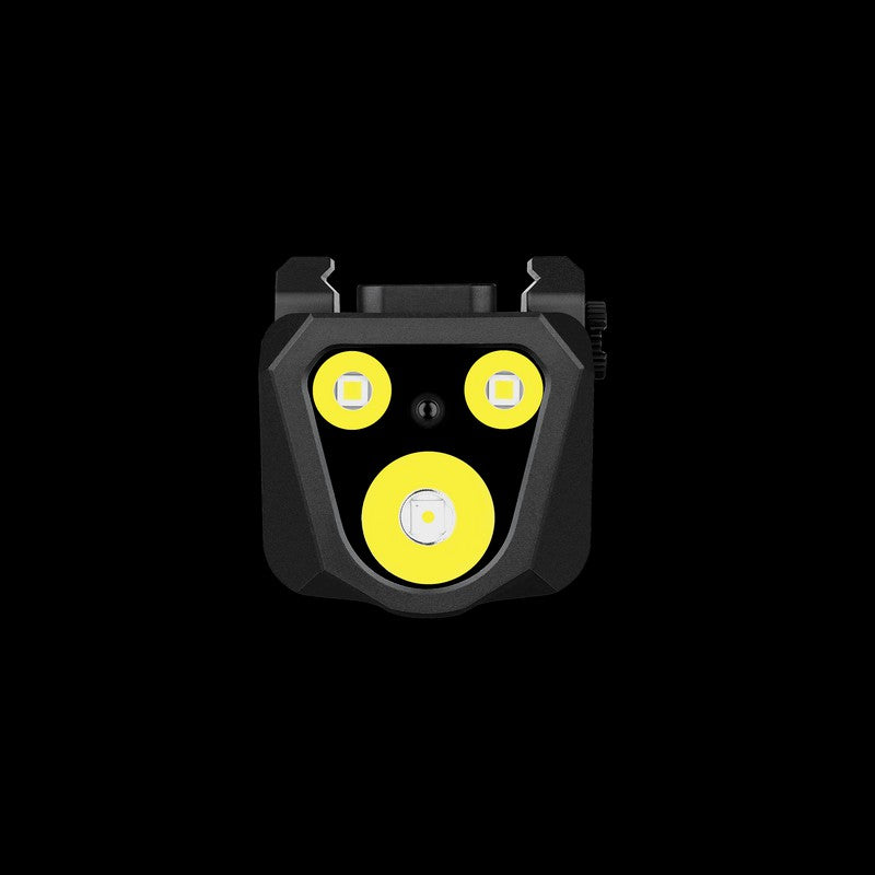 Olight PL X GL - Lampe d'arme tactique 1200 lumens à laser vert et double faisceau