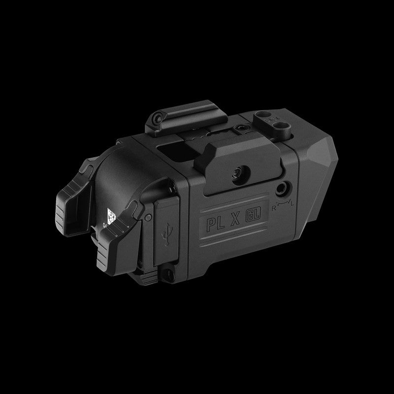Olight PL X GL - Lampe d'arme tactique 1200 lumens à laser vert et double faisceau
