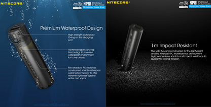 Powerbank Nitecore NPB1 - 5000mAh  NYCTALOPE  