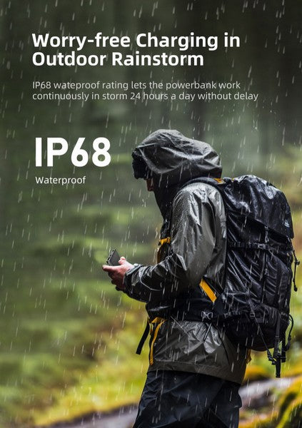 Powerbank batterie Klarus K5 - 10 000 mAh Ultraléger Fibre de Carbone  NYCTALOPE  