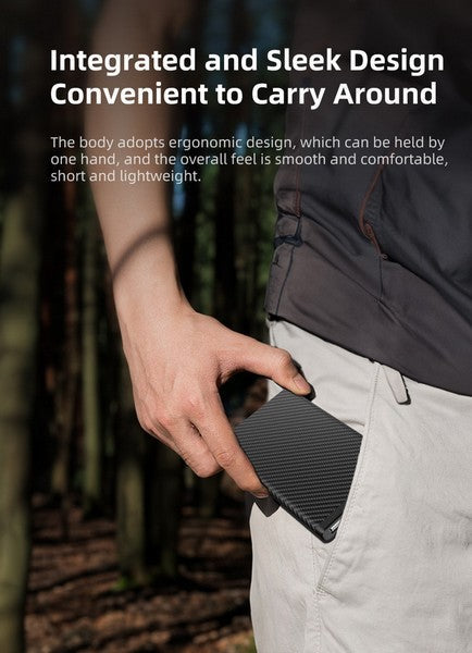 Powerbank batterie Klarus K5 - 10 000 mAh Ultraléger Fibre de Carbone  NYCTALOPE  