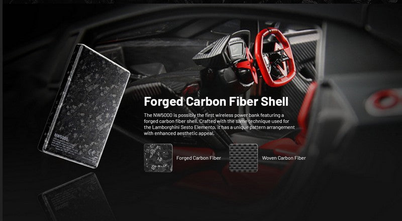 Powerbank Nitecore NW5000 5000mAh - Magnétique  NYCTALOPE  