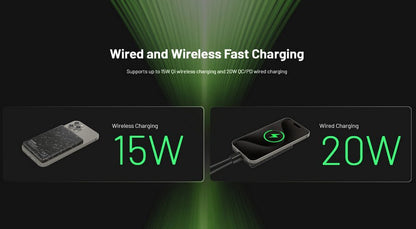 Powerbank Nitecore NW5000 5000mAh - Magnétique  NYCTALOPE  