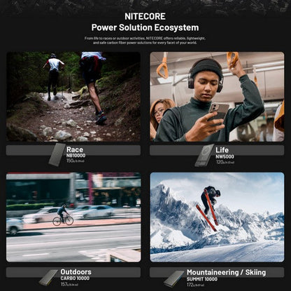 Powerbank Nitecore NW5000 5000mAh - Magnétique  NYCTALOPE  