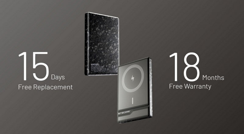 Powerbank Nitecore NW5000 5000mAh - Magnétique  NYCTALOPE  