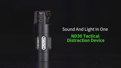 Nextorch ND30 dispositif de distraction tactique rechargeable 11 000 Lumens 130 dB