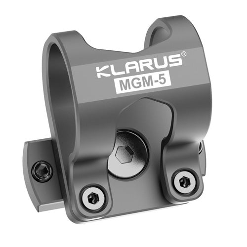 Support de casque Klarus MGM5 pour lampe XT1C PRO - système de fixation rails ARC