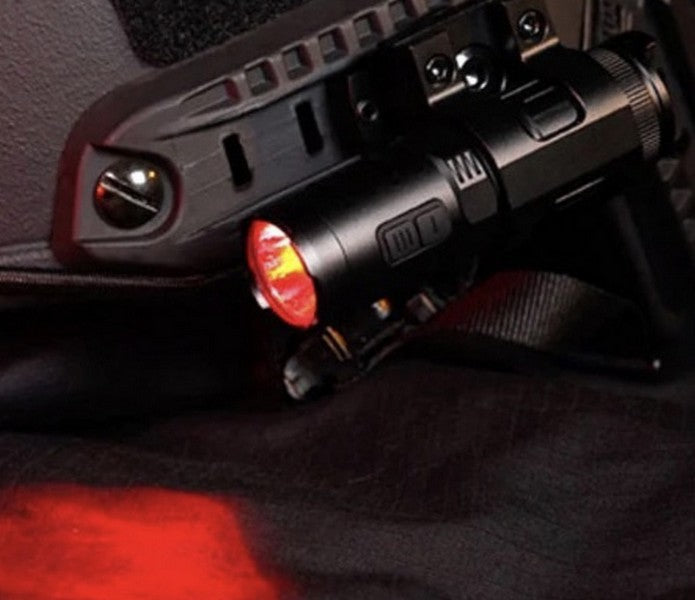 Support de casque Klarus MGM5 pour lampe XT1C PRO - système de fixation rails ARC  NYCTALOPE  