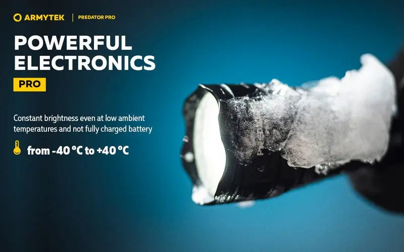 Armytek Predator Pro Magnet USB Extended Set – 1500/1400 Lumens  NYCTALOPE  