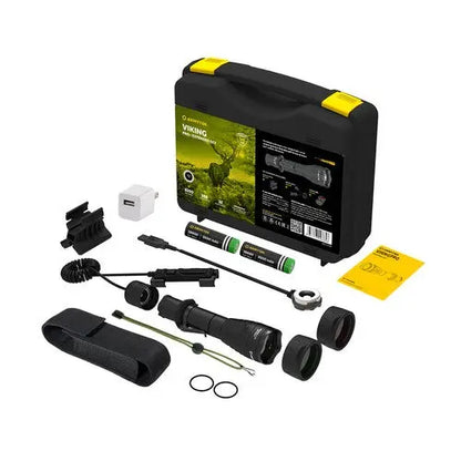Armytek Viking Pro Magnet USB Extended Set – 2200/2050 Lumens  NYCTALOPE  
