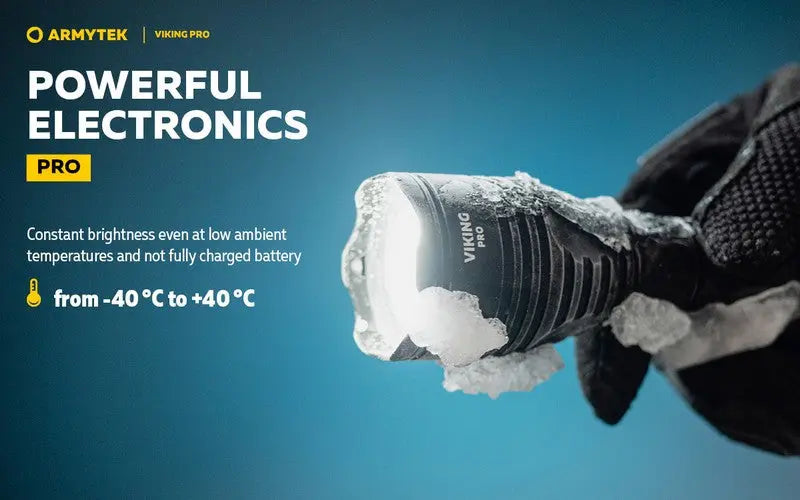 Armytek Viking Pro Magnet USB Extended Set – 2200/2050 Lumens  NYCTALOPE  
