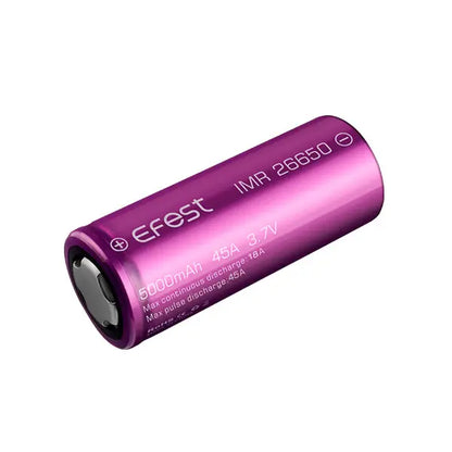 Batterie Efest IMR 26650 - 5000mAh 45A - NYCTALOPE