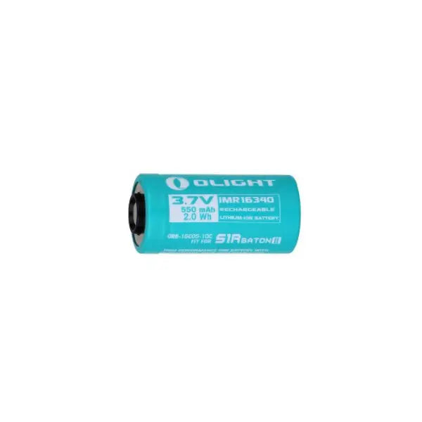 Batterie Olight ORB-16C05-10C 16340 Pour Olight S1R II / Perun Mini / Baton 3 – 550mAh - NYCTALOPE