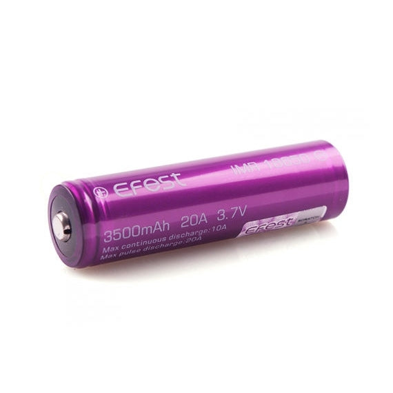 Batterie Efest IMR 18650 - 3500mAh 20A - NYCTALOPE