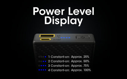 Powerbank Nitecore CARBO 20000 – 20 000mAh  NYCTALOPE  