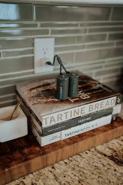 Batteries Paleblue Lithium AAA, LR03 – 640mAh – Rechargeable Type-C – 1.5V  NYCTALOPE  