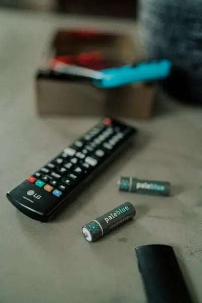 Batteries Paleblue Lithium AA, LR06 – 1700mAh – Rechargeable Type-C – 1.5V  NYCTALOPE  