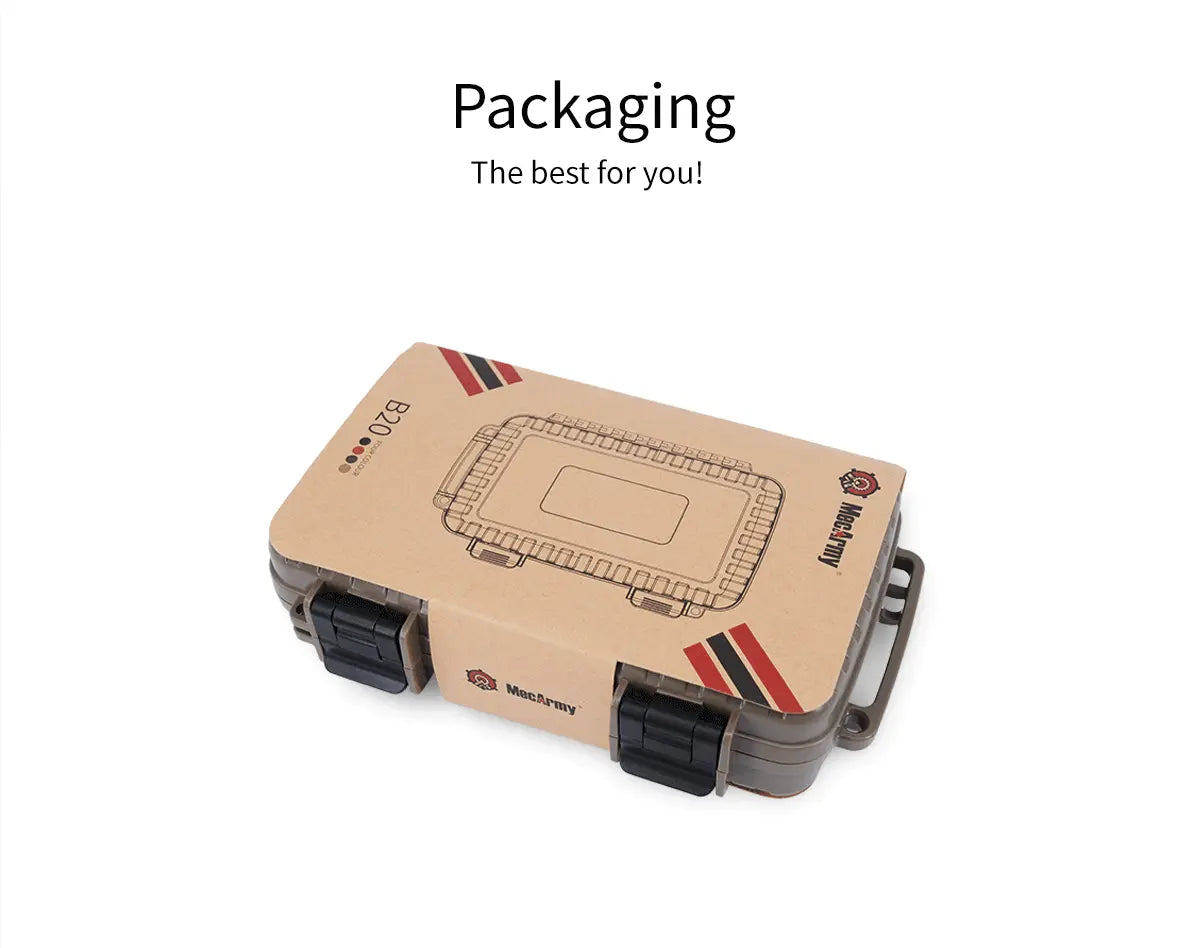 Boite EDC étanche MecArmy B20 - NYCTALOPE