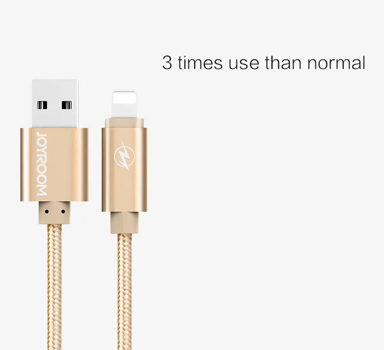 Câble Joyroom haute vitesse 1,2 mètres - Certifié iPhone / iPad / iPod - NYCTALOPE